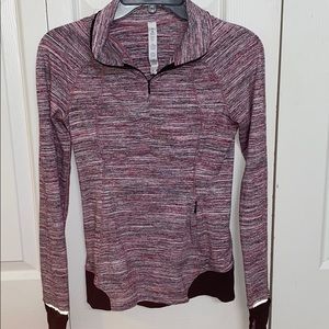 lululemon pull over zip up